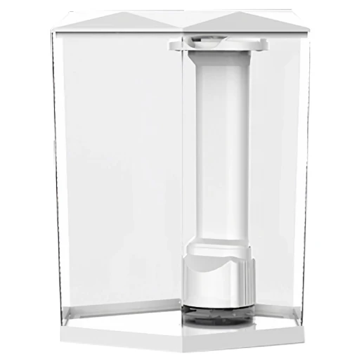 Аквариум Pawgether WF-4 панорамный 11 л, настольный с фильтром и светильником