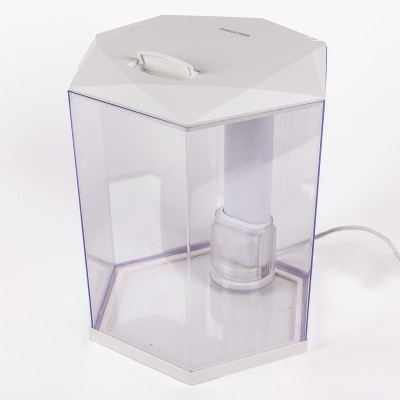 Аквариум Pawgether WF-4 панорамный 11 л, настольный с фильтром и светильником