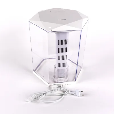 Аквариум Pawgether WF-4 панорамный 11 л, настольный с фильтром и светильником