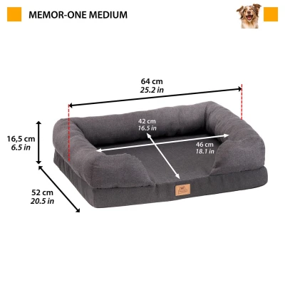 Лежак Ferplast MEMOR-ONE M для собак