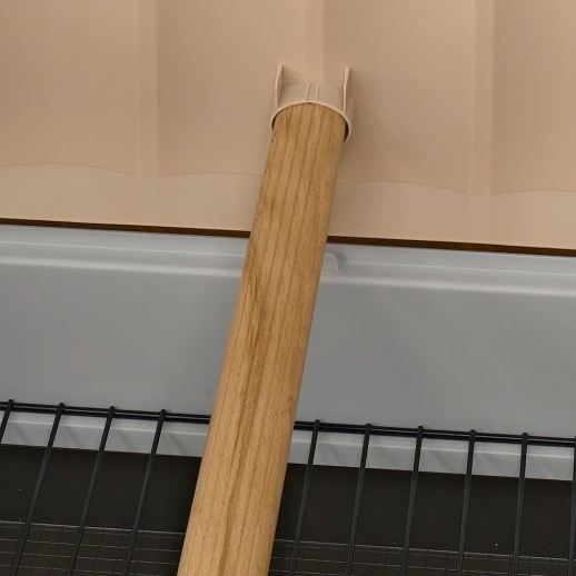 Пластиковый домик для кур Ferplast HAPPY FARM 120 бежевый пластик