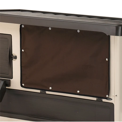 Пластиковый домик для кур Ferplast HAPPY FARM 120 бежевый пластик