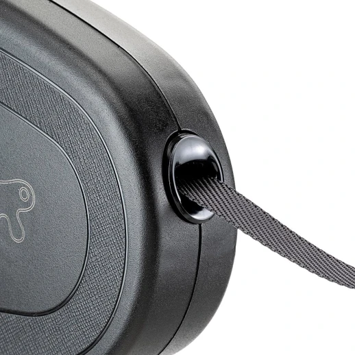 Рулетка Ferplast FLIPPYONE L черная лента 5м 50кг