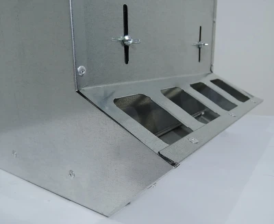 Кормушка бункерная двухсторонняя НЕТПОТЕРЬ 10-2 на 8 голов