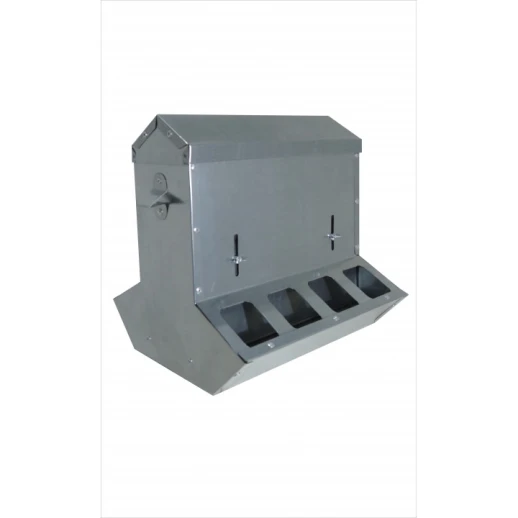 Кормушка бункерная двухсторонняя НЕТПОТЕРЬ 10-2 на 8 голов