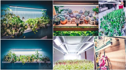 Фитолампа для растений линейная VA-2 90 см 15Вт