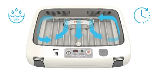 Инкубатор Rcom 50 MAX DO с овоскопом