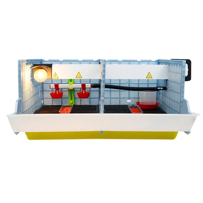 Брудер для цыплят Cimuka CB25 2 секции пластиковый