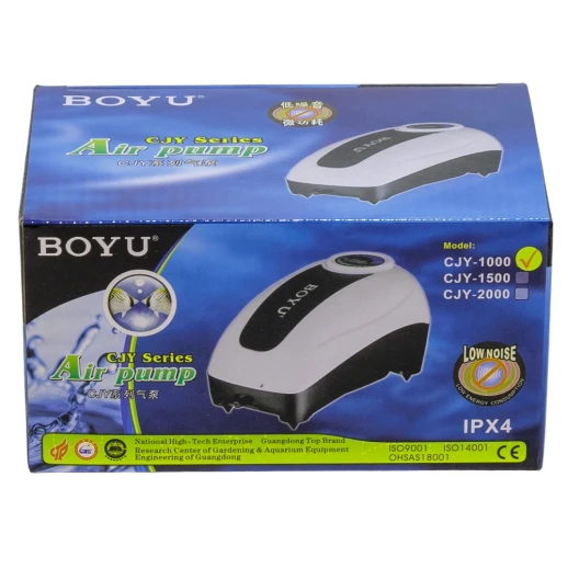 Компрессор Boyu CJY-1000 1,7 Вт для аквариума 50-100 л