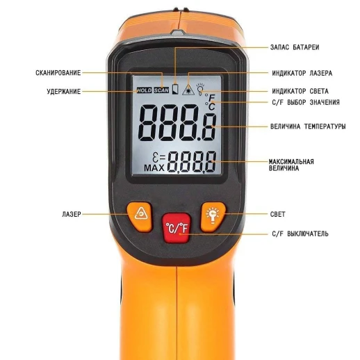 Пирометр инфракрасный 320-EN