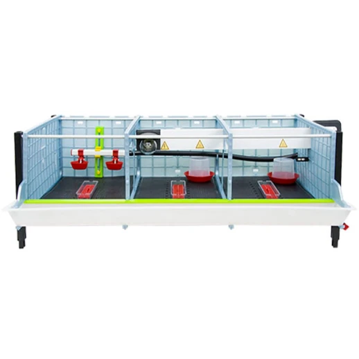 Брудер для цыплят Cimuka CB25 3 секции пластиковый