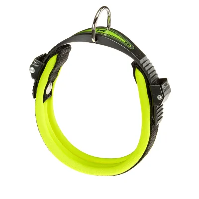 Ошейник Ferplast ERGOFLUO C15/33 с подкладкой и микрорегулировкой желтый