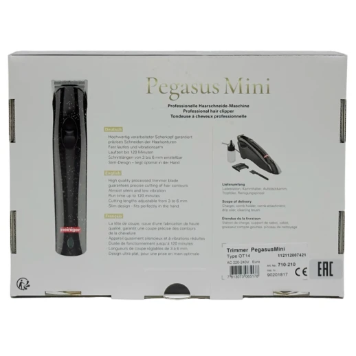 Машинка Heiniger Pegasus Mini Professional для стрижки волос триммер