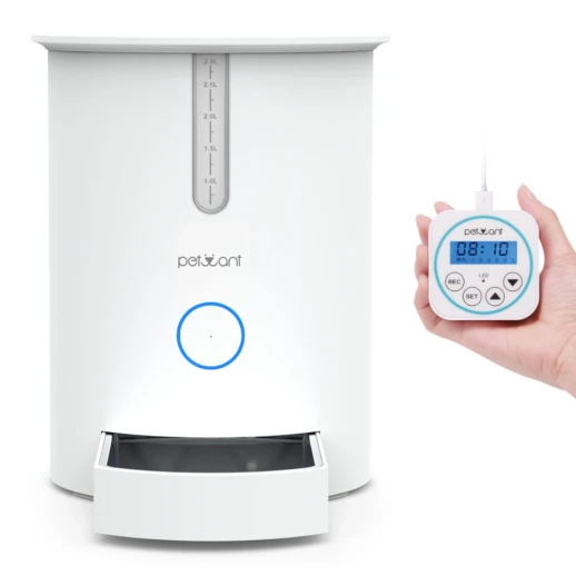 Автокормушка Petwant 2,8 л. для сухого корма без видеокамеры Wi-Fi IOS/Android