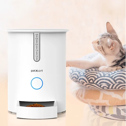Автокормушка Petwant 2,8 л. для сухого корма без видеокамеры Wi-Fi IOS/Android