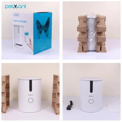 Автокормушка Petwant 2,8 л. для сухого корма без видеокамеры Wi-Fi IOS/Android