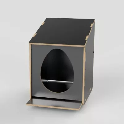 Гнездо для кур-несушек WoodBird EggBOX Light 2, набор для сборки своими руками