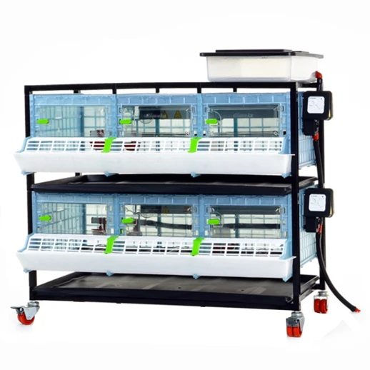 Брудер для цыплят Cimuka CB25 3 секции 2 яруса пластиковый