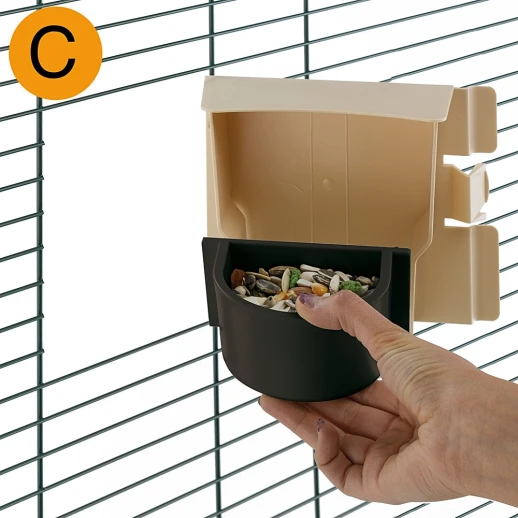 Кормушка вращающаяся Ferplast BRAVA 4 для птиц