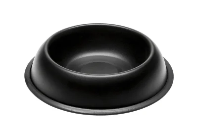 Миска Ferplast MIRA KC 70 металлическая лакированная черная 0,25 л
