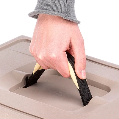 Переноска Ferplast ATLAS 20 TRENDY+ черная с ремнём