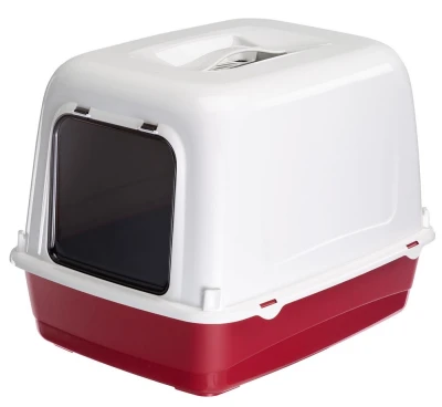 Туалет для кошек Ferplast ARIEL 10 HOME угольный закрытый