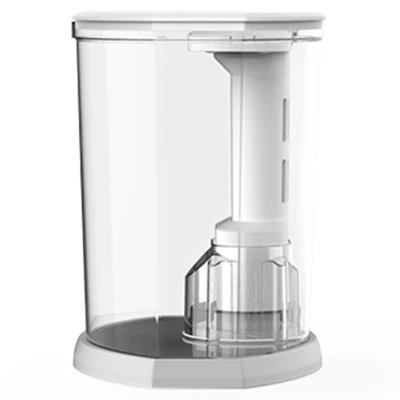 Аквариум Pawgether WF-1 панорамный 3,3 л, настольный с фильтром и светильником