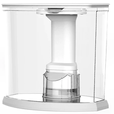 Аквариум Pawgether WF-1 панорамный 3,3 л, настольный с фильтром и светильником