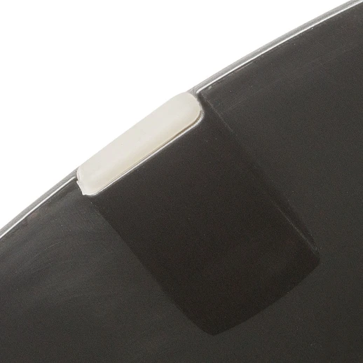 Металлическая миска Ferplast JOLIE M на пластиковой подставке чёрная 0,85л