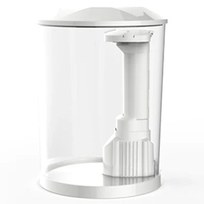 Аквариум Pawgether WF-6 панорамный 6,6 л, настольный с фильтром и светильником