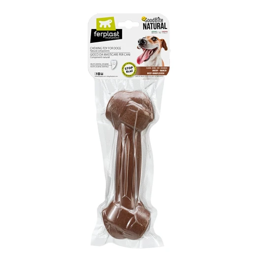 Игрушка-кость для собак Ferplast GoodBite XL съедобная вкус говядины 250 гр.