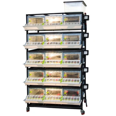 Брудер для цыплят Cimuka CB25 3 секции 5 ярусов 98x60x196 см пластиковый