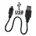 Ошейник Ferplast NIGHT OVER 55 мерцающий с USB зарядкой