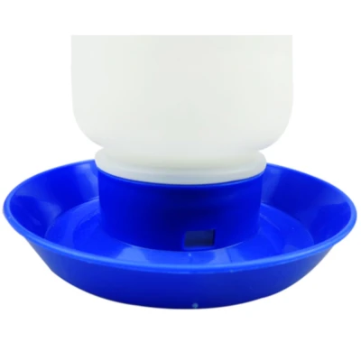 Поилка вакуумная LSTL для домашней птицы 1 л синяя