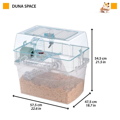 Клетка Ferplast DUNA SPACE для хомяков двухэтажная