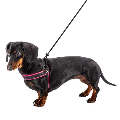 Шлейка Ferplast AGILA FLUO 3 нейлоновая с мягкой подкладкой фуксия