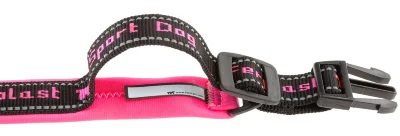 Ошейник Ferplast SPORT DOG C25/65 с мягкой подкладкой светоотражающий розовый