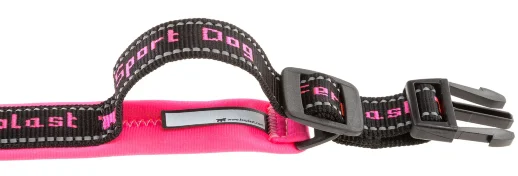 Ошейник Ferplast SPORT DOG C25/65 с мягкой подкладкой светоотражающий розовый
