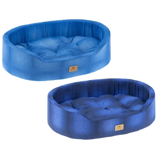 Софа Ferplast DANDY 80 COTONE для собак и кошек Горох на зебре