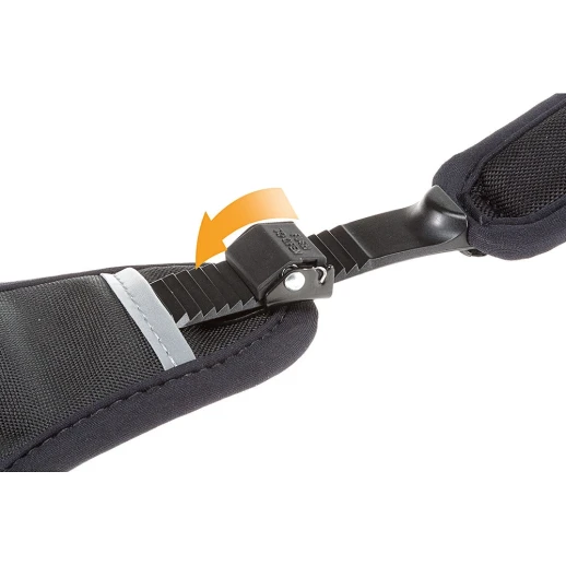 Шлейка Ferplast ERGOTREKKING M эргономичная с микрорегулировкой чёрная