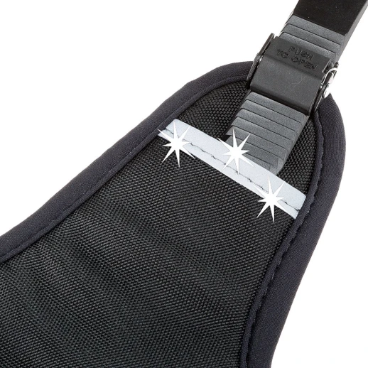 Шлейка Ferplast ERGOTREKKING M эргономичная с микрорегулировкой чёрная