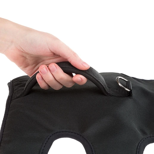 Шлейка Ferplast ERGOTREKKING M эргономичная с микрорегулировкой чёрная