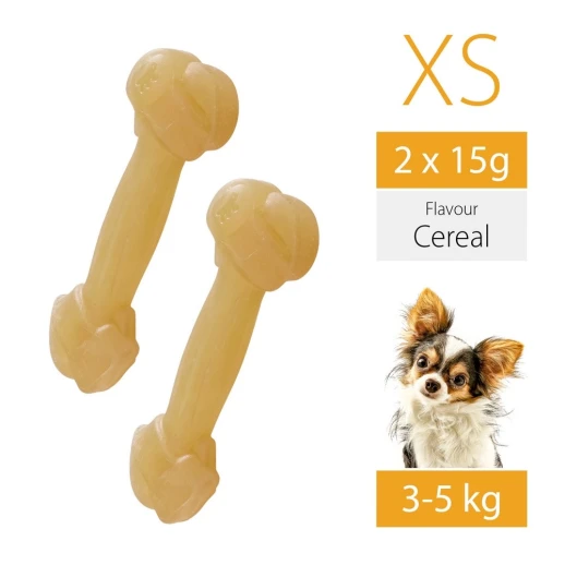 Игрушка-кость для собак Ferplast GoodBite XS BAG вкус злаков 15 гр. x2 шт.