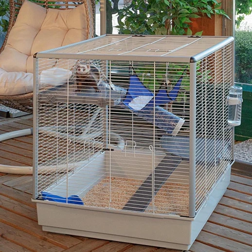 Клетка Ferplast FURET XL для хорьков серая
