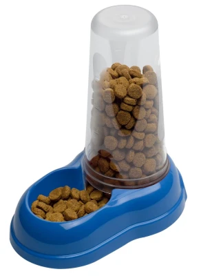 Механическая пластиковая кормушка Ferplast AZIMUT 1500 для воды и сухого корма для кошек и собак