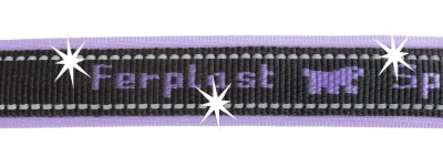 Ошейник Ferplast SPORT DOG C25/65 с мягкой подкладкой светоотражающий сиреневый