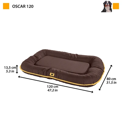 Подушка Ferplast OSCAR 120 коричневая нейлон