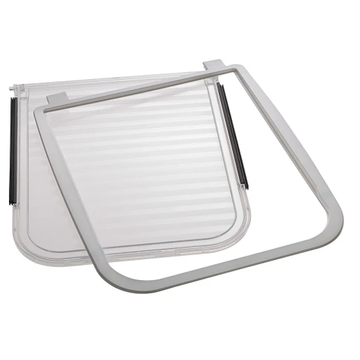 Рамка с окошком для дверей Ferplast SWING 15 белая