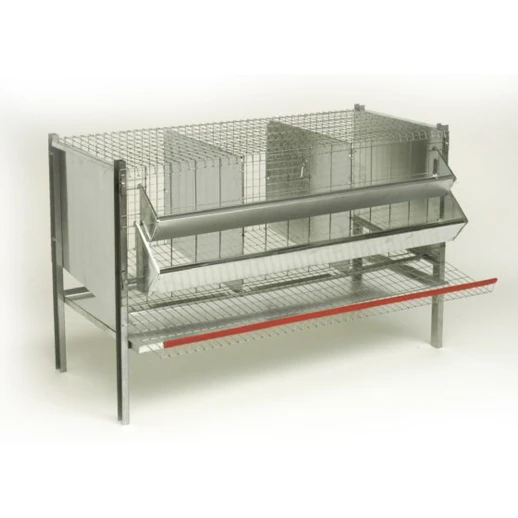 Клетка для кур Contro Fratelli на 12 голов 120 см трехсекционная