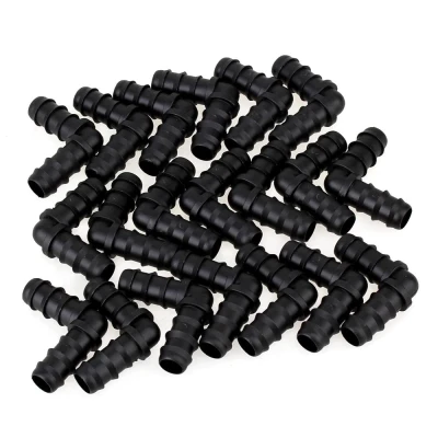 Уголок для капельных трубок и садовых шлангов на 25мм